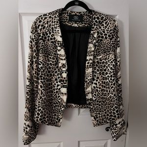 Tart Collections Animal Print Blazer / Jacket
